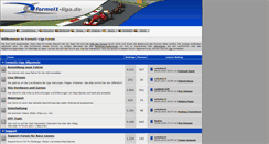 Desktop Screenshot of forum.formel1-liga.de