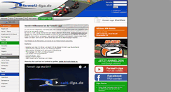 Desktop Screenshot of formel1-liga.de